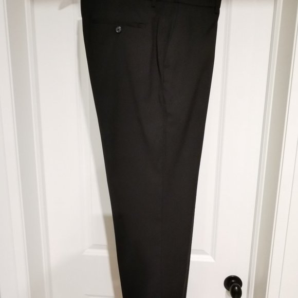 PERRY ELLIS mens dress pants, Black, Size 36/30 - Picture 2 of 5
